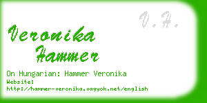 veronika hammer business card